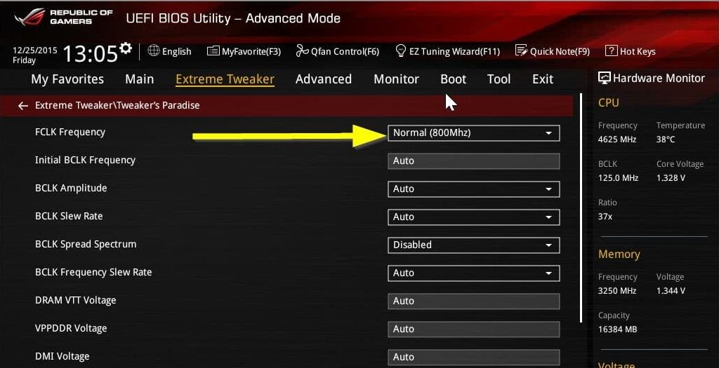 What is FCLK?