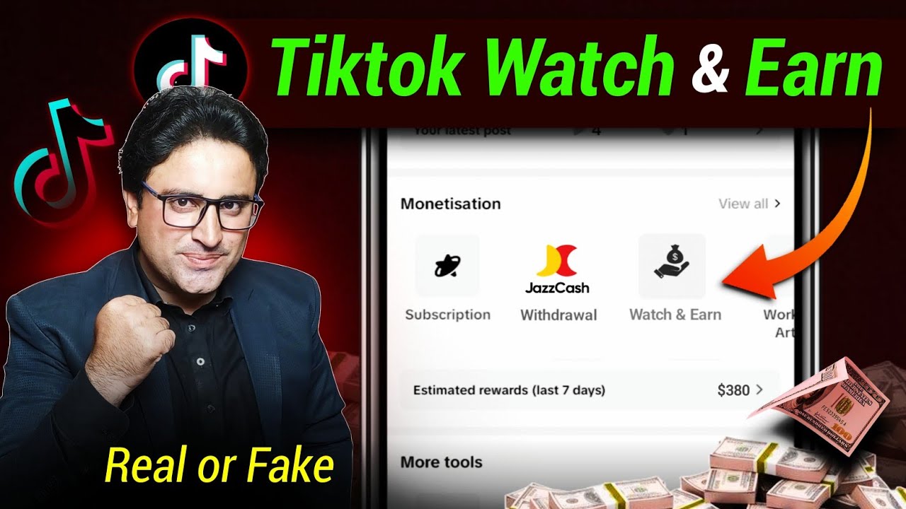 tiktok watch & earn